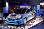 【ニューヨークショー2014】スバルブース「WRX STI racing car for Global Rallycross」