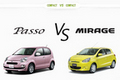 【比較】トヨタ 新型パッソ vs 三菱 ミラージュ どっちが買い！？徹底比較