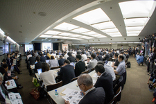 会見の様子／トヨタ自動車 2014年3月期　決算発表