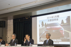 会見の様子／トヨタ自動車 2014年3月期　決算発表