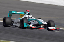 レース2で勝利を挙げたアンドレ・ロッテラー（PETRONAS TEAM TOM'S #36）／2014 スーパーフォーミュラ第2戦富士