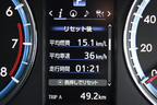 トヨタ 新型ハリアー（ガソリンモデル・ELEGANCE）の郊外路燃費は「15.1km/L」