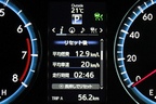 トヨタ 新型ハリアー（ガソリンモデル・ELEGANCE）の市街地燃費は「12.9km/L」