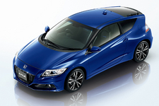 ホンダ CR-Z  α・Dressed label III フロント7：3 (ブリリアントスポーティブルー・メタリック)