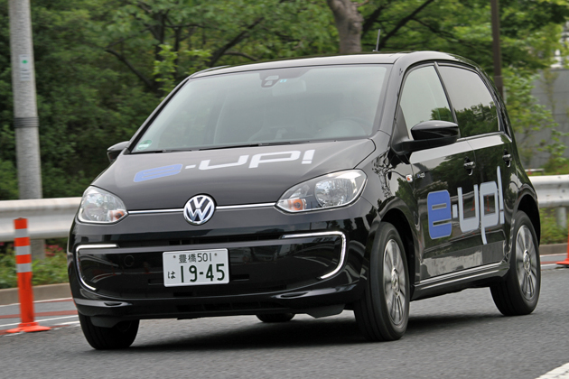 フォルクスワーゲン e-up！(イー・アップ！)[2014年中 日本導入予定 新型電気自動車／試乗車は欧州仕様モデル]　試乗レポート／国沢光宏　5