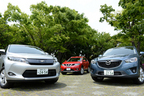 3台比較（ハリアー・エクストレイル・CX-5）