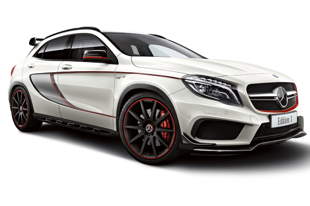 メルセデス ベンツ Gla 45 Amg 4matic の特別限定車を発売 業界先取り 業界ニュース 自動車ニュース23国産車から輸入車 まで Mota