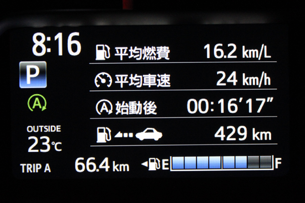 トヨタ 新型ヴィッツ（2014年4月マイナーチェンジモデル）高速道路における燃費は「16.2km/L」