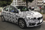BMW『2シリーズ アクティブツアラー』日本の公道を走っている様子