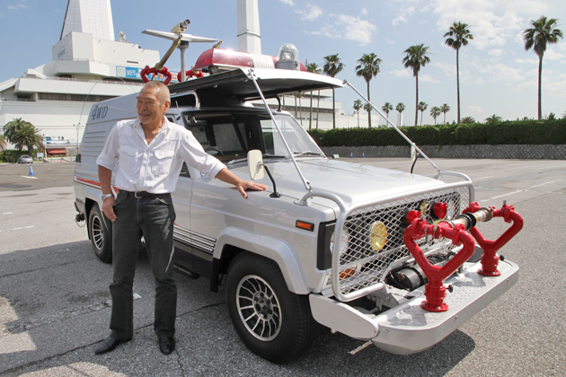 西部警察 日産 サファリ 4wd ゲン 苅谷俊介 の運転で30年ぶりの