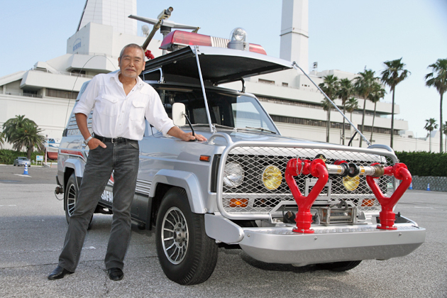 西部警察「日産 サファリ 4WD」x 源田浩史(ゲン：苅谷俊介)30年ぶりの出動！【「西部警察」DVD＆ブルーレイシリーズ発売記念】[2014/06/13]