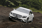 メルセデス・ベンツ GLA 250 4MATIC バリューパッケージプラス[ボディカラー：カルサイトホワイト]　オフロード試乗レポート／今井優杏　4