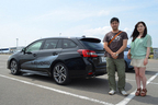 スバル レヴォーグ 全国試乗イベント「LEVORG DRIVING EXPERIENCE」にて