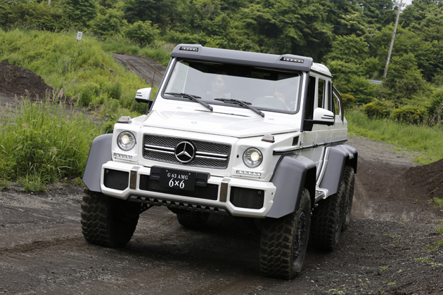 メルセデス・ベンツ Gクラス「G63 AMG 6x6」[6輪駆動] 試乗レポート／今井優杏　14