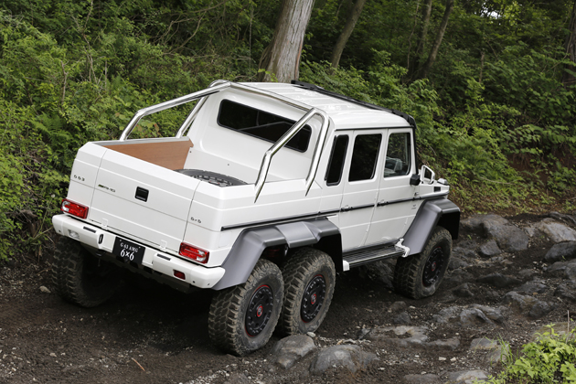 メルセデス ベンツ G63 Amg 6x6 6輪駆動 試乗レポート 今井優杏 1 3 徹底検証 14年新型車種ー試乗レポート Mota