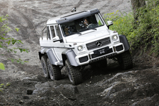 メルセデス・ベンツ Gクラス「G63 AMG 6x6」[6輪駆動] 試乗レポート／今井優杏　4