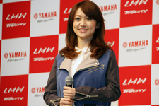 大島優子、2輪免許取ります宣言！[YAMAHA「TRICITY MW125」発表会]