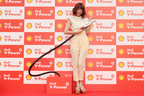 「Shell V-Power」PR発表会に登場したアッキーナこと南明奈さん