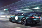 ジャガー「F-TYPE Project 7」／走行イメージ