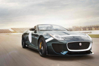 ジャガー「F-TYPE Project 7」／走行イメージ