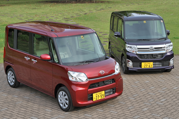 2014年上半期（1～6月）の新車販売（軽・登録車含む）でトップとなった「ダイハツ タント」