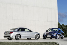 メルセデス・ベンツ 新型Cクラス エクステリアイメージ　※写真は海外試乗の時のもの