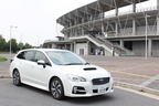 スバル レヴォーグ 1.6GT EyeSight／市街地の燃費を測定中3（フクダ電子アリーナ）