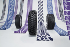 東洋ゴム タイヤ柄オリジナル浴衣