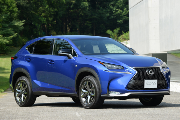 レクサスコンパクトクロスオーバーSUV「NX」NX200t“F SPORT”（2リッターターボエンジン搭載モデル）／フロントエクステリア