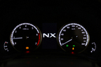 レクサスコンパクトクロスオーバーSUV「NX」NX200t“F SPORT”（2リッターターボエンジン搭載モデル）／メーター