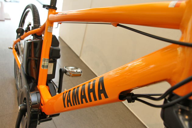 YAMAHA電動アシスト自転車「PAS Brace XL」　カラー：ソニックオレンジ