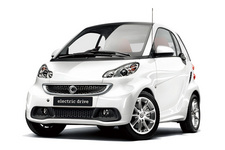 メルセデス・ベンツ 「スマート」電気自動車の特別仕様車「smart fortwo electric drive edition black ＆ white」エクステリア