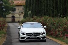 メルセデス・ベンツ 新型 Sクラスクーペ「S550クーペ」(ドイツ名「S500クーペ」)海外試乗レポート／桂伸一　5