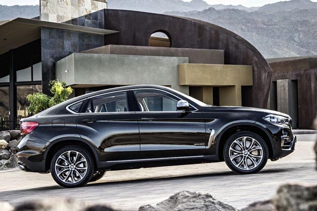 BMW 新型 X6/エクステリア・サイド