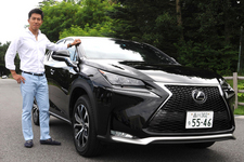 レクサス NX 200t F SPORT[AWD]と伊藤大輔選手[LEXUS TEAM KeePer TOM'S]