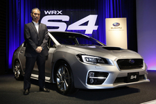 スバル 新型WRX S4と富士重工業株式会社 取締役 兼 専務執行役員 日月丈志氏