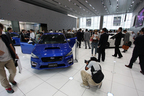 スバル 新型WRX 発表会場にて