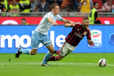 ACミランの開幕戦(2014/8/31・対ラツィオ戦)の模様