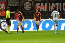 ACミランの開幕戦(2014/8/31・対ラツィオ戦)の模様