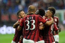 ACミランの開幕戦(2014/8/31・対ラツィオ戦)の模様