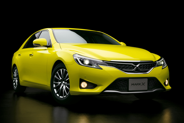 トヨタ、イエローをキーカラーにしたマークXの特別仕様車「MARK