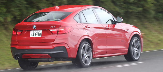 BMW X4 国内初試乗レポート／九島辰也
