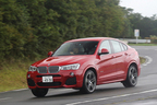 BMW X4 xDrive35i M Sport [4WD・ボディカラー：メルボルン・レッド] 試乗レポート／九島辰也　5