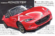 MAZDA ROADSTER(マツダ ロードスター)[4代目・ND型] イラストレポート(インプレッション)／遠藤イヅル　1