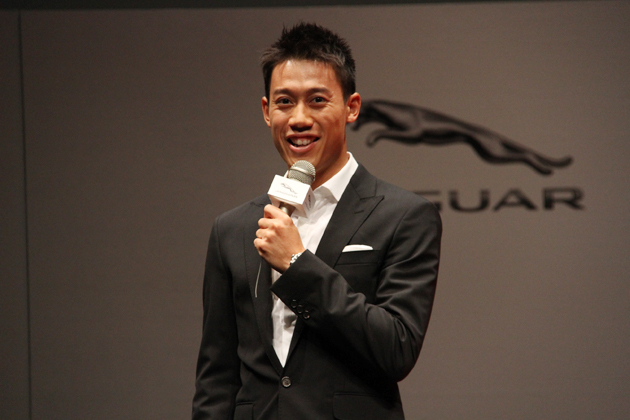 全米オープン準優勝の“錦織圭”選手がジャガー 新アンバサダーに任命