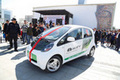 三菱、モンゴル・ウランバートル市へ『i-MiEV』を寄贈