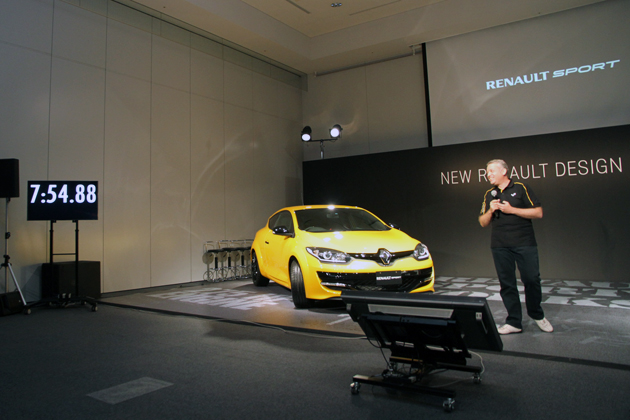 MEGANE RENAULT SPORT Special Editon(ルノーメガーヌR.S. トロフィーR) アンベールイベント「最速x最速」[2014/09/30・泉ガーデンギャラリー]