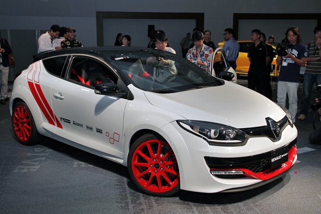 MEGANE RENAULT SPORT Special Editon(ルノーメガーヌR.S. トロフィーR) アンベールイベント「最速x最速」[2014/09/30・泉ガーデンギャラリー]