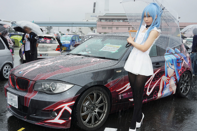 台風にも負けない痛車の熱気！痛車の祭典「第10回痛Gふぇすた」