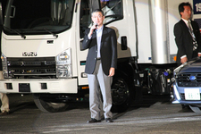 レヴォーグで登場した富士重工業株式会社 代表取締役 社長 吉永泰之氏
